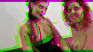 i gave my girlfriend a double blowjob on valentine's day with big natural tits