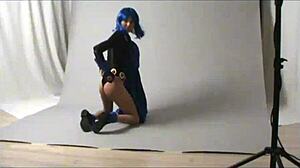 Amateur Cosplay Raven Shines Brightly