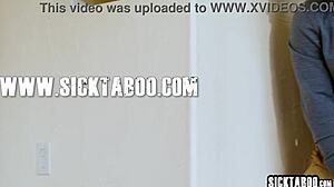 joshua lewis jerks off on lauren phillips' horny big tits