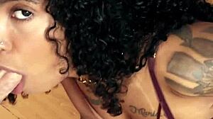 Tattoo Brazilian Amateur Slut Sucks Dick In Bikini And High Heels.