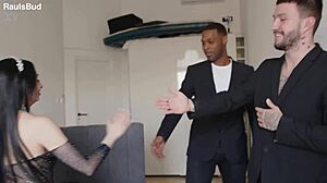 Arab girl faces intense challenge with two partners.