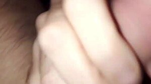 Big dick jerks off hard during porn!