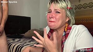 it tastes horrible, my first cum swallow