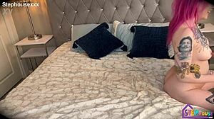 Alt Cam Girl Gets Real Dick