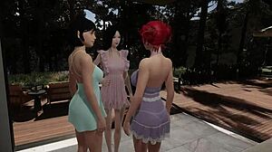 lets play carolines fantasies part 7 the rental cabin