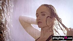 Shy ukrainian beauty vi strips alluringly