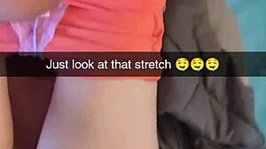 cheating yoga milf fucks instructor on snapchat