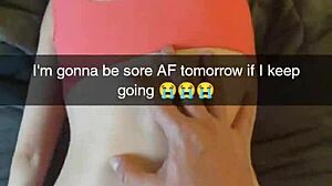 cheating yoga milf fucks instructor on snapchat