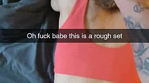 cheating yoga milf fucks instructor on snapchat