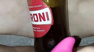 Gretala Feels Excited Rubbing Bottle While Pregnant