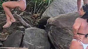 we are the hairy ones fucking on the beach