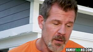 18yo stepniece loses virginity to sleazy stepuncle in taboo fuck