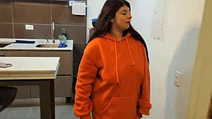 i fucked the busty pizza delivery guy interracial