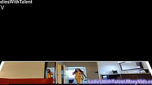 Curvy Pawg Walks Around Teasingly!