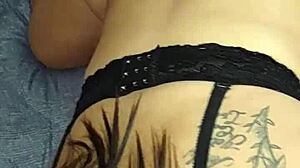 My hot mother-in-law gets wild in this homemade scene