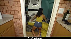 Watch me bang my stepsisters big round booty in pov style