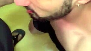 Who Enjoys Sucking a Huge Cock During Humiliation