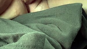 cute girl plays with toys