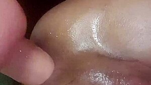 Tight Shemale Plays With 11 Inch Dildo!