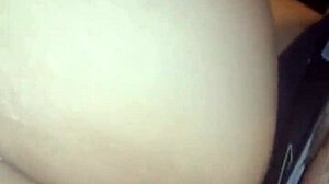 Horny Colombian babe in robe shares her pussy