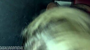 Slutty Wife Sucks Three Cocks in Swing House