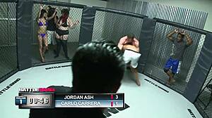 april rides a long hard cock that pounds her intensely until she cums