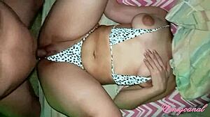 Juicy pussy fucked and recorded for husband to watch at work