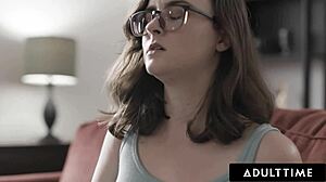 Angela White Guides Shy Client Through Intense Double Penetration Therapy