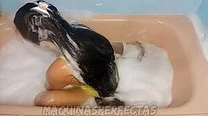 Mira Lo Que Hago En La Ducha Orgasmo En Xvideos: Amateur Mira Teases With Shower Masturbation, Licking Her Pussy And Reaching Intense Orgasm In Homemade European Video