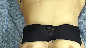 My hot mother-in-law gets wild in this homemade scene