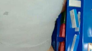 do you want to see amateur blowjob and standing sex in the warehouse?