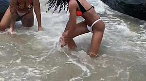 we are the hairy ones fucking on the beach