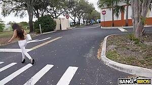 brunette milf spreads her pussy for cash, feeling the intense emotions of sex for money