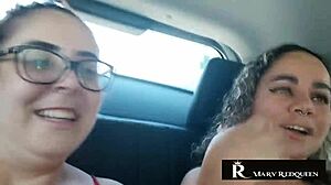 Crazy Chat In The Car With Natasha Sub Unfolds Wildly