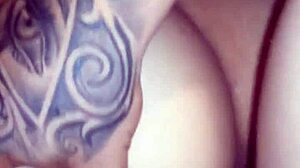 Horny Colombian babe in robe shares her pussy