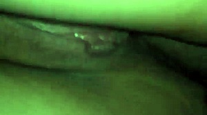 Horny Colombian babe in robe shares her pussy