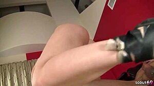 Blonde bitch nicki blue rims while getting hard fucked with hitachi to orgasm