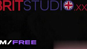 Young british student takes rough bareback fuck from older man in hardcore creampie scene