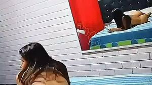 latina peruana culona gets bored in her room and shakes her huge ass