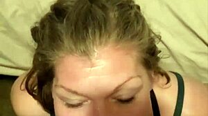 Divinity Delivers Intense Deepthroat Cum Facial