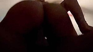 Amateur couple wakes daddy to bounce on big cock