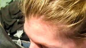 Divinity Delivers Intense Deepthroat Cum Facial