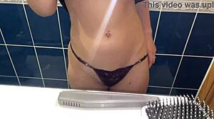 compilation of public peeing at friends' houses and outdoors pov