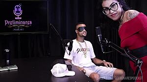 MELHORES MOMENTOS DO LUTERO E AS TEQUELEIRAS MALUCAS NO PRELIMINARES PODCAST COM BIA HOT - PARTE 2 WATCH ON SHEER RED