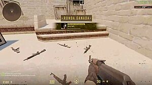 Jugador de counter con 1500hs es garchado por un novato de 250hs