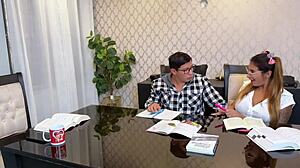 did the babysitter notice fucking the stepsister is better than doing homework