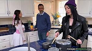 two beautiful stepsisters fight over their stepdads creamy cum - www fuckmilystrokes com