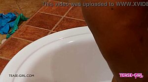 Super Hot Dark Skin Model In Casting Interview