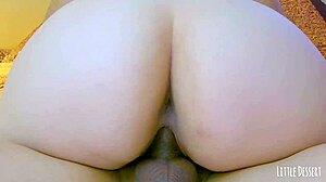 Hot Latina Cowgirl Close-Up Of Big Ass Riding Big Black Cock - Steamy Adult Action