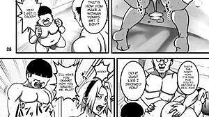 naruto and hinata get intimate in a casual hentai scene